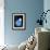 Artwork of Voyager 2 Approaching Neptune-Julian Baum-Framed Photographic Print displayed on a wall