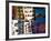 Artwork on Rugs, Oaxaca, Mexico-Bill Bachmann-Framed Photographic Print