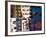 Artwork on Rugs, Oaxaca, Mexico-Bill Bachmann-Framed Photographic Print