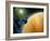 Artwork Showing Magellan Spacecraft Orbiting Venus-Julian Baum-Framed Photographic Print