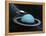 Artwork Showing Voyager 2's Encounter with Uranus-Julian Baum-Framed Premier Image Canvas