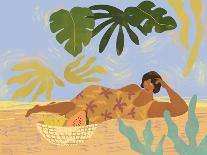 Beach Please-Arty Guava-Giclee Print