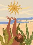 Beach Please-Arty Guava-Giclee Print