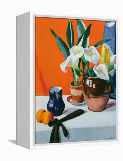 Arum Lilies-Francis Campbell Boileau Cadell-Framed Premier Image Canvas