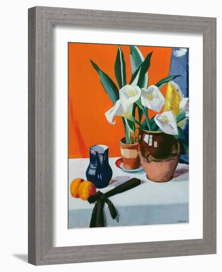 Arum Lilies-Francis Campbell Boileau Cadell-Framed Giclee Print