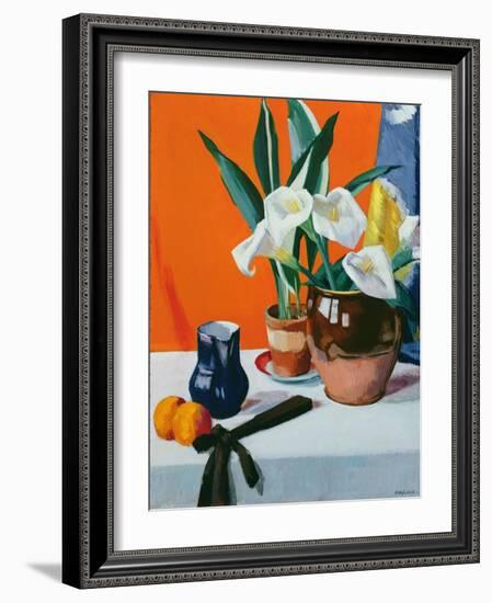 Arum Lilies-Francis Campbell Boileau Cadell-Framed Giclee Print