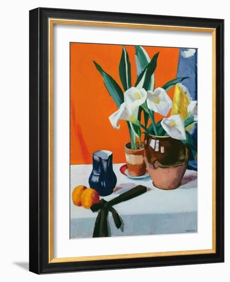 Arum Lilies-Francis Campbell Boileau Cadell-Framed Giclee Print