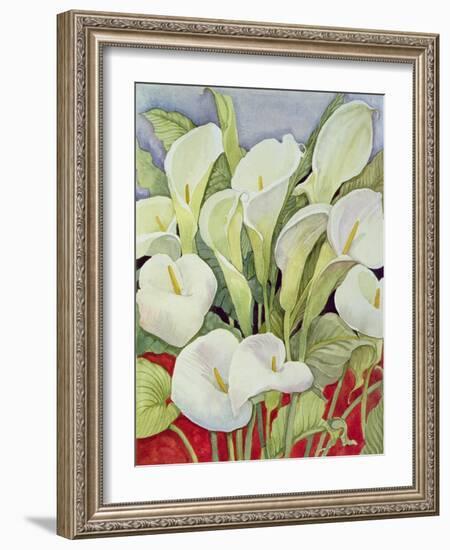 Arum Lillies, 1978-Lillian Delevoryas-Framed Giclee Print