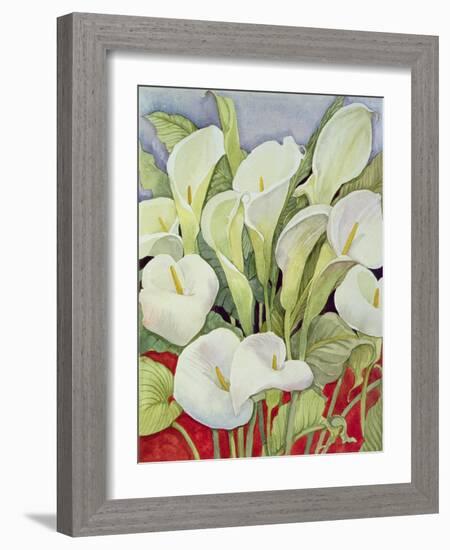 Arum Lillies, 1978-Lillian Delevoryas-Framed Giclee Print