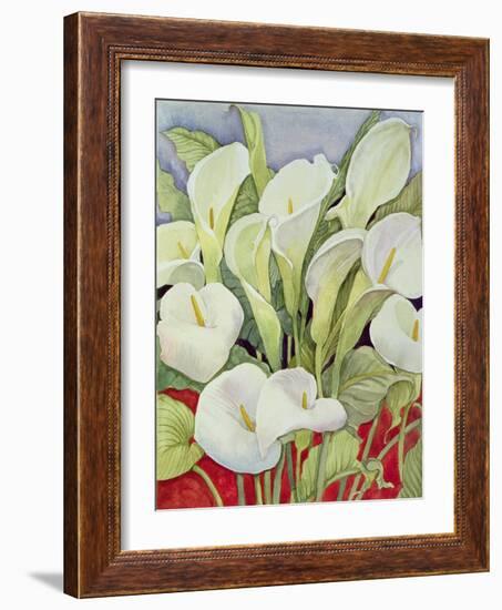 Arum Lillies, 1978-Lillian Delevoryas-Framed Giclee Print