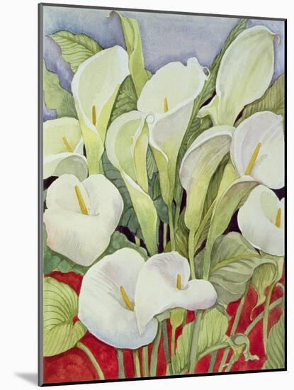 Arum Lillies, 1978-Lillian Delevoryas-Mounted Giclee Print