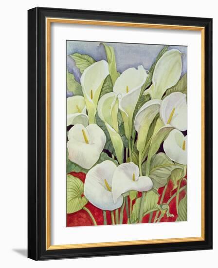 Arum Lillies, 1978-Lillian Delevoryas-Framed Giclee Print