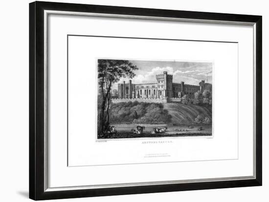 Arundel Castle, West Sussex, 1829-J Rogers-Framed Giclee Print