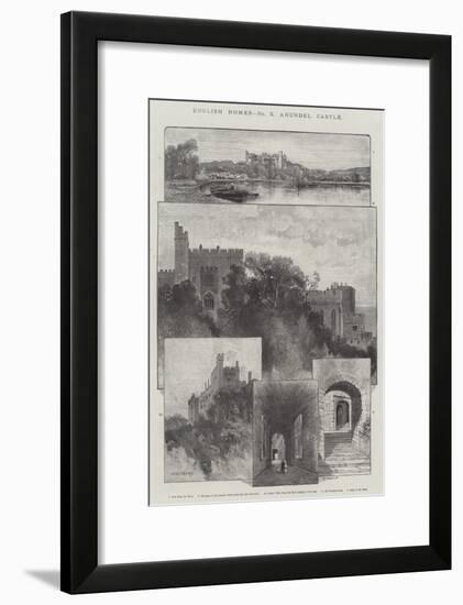 Arundel Castle-Charles Auguste Loye-Framed Giclee Print