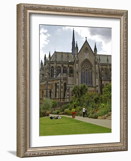 Arundel Cathedral, Founded by Henry 15th Duke of Norfolk, Arundel, West Sussex, England, UK, Europe-Simon Montgomery-Framed Photographic Print