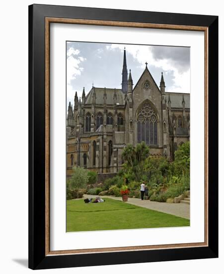 Arundel Cathedral, Founded by Henry 15th Duke of Norfolk, Arundel, West Sussex, England, UK, Europe-Simon Montgomery-Framed Photographic Print