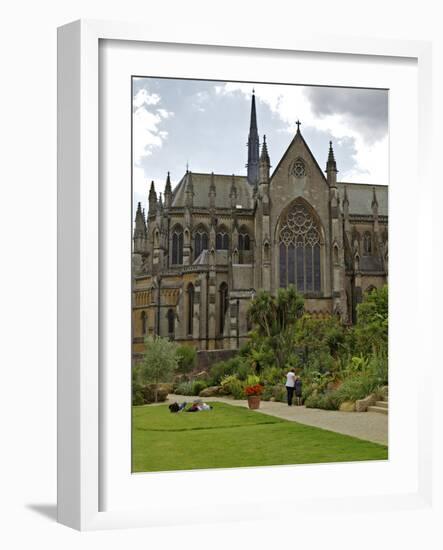 Arundel Cathedral, Founded by Henry 15th Duke of Norfolk, Arundel, West Sussex, England, UK, Europe-Simon Montgomery-Framed Photographic Print