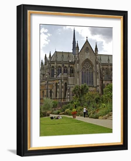 Arundel Cathedral, Founded by Henry 15th Duke of Norfolk, Arundel, West Sussex, England, UK, Europe-Simon Montgomery-Framed Photographic Print