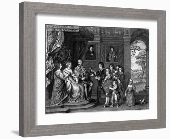 Arundel Family-Sir Anthony Van Dyck-Framed Art Print