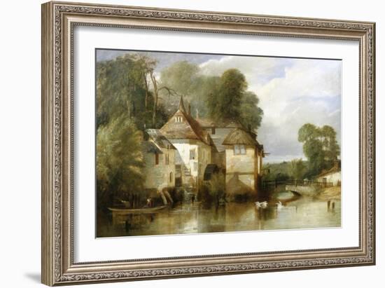 Arundel Mill, Sussex-James Baker Pyne-Framed Giclee Print