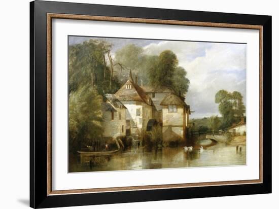 Arundel Mill, Sussex-James Baker Pyne-Framed Giclee Print