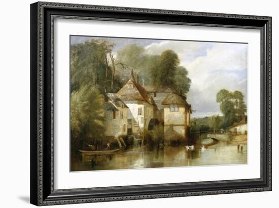 Arundel Mill, Sussex-James Baker Pyne-Framed Giclee Print