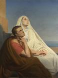 Saints Augustine and Monica, 1854-Ary Scheffer-Giclee Print