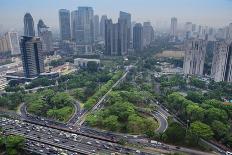 Jakarta Cityscape in Indonesia-Arya Defri-Photographic Print