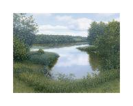 Path Along the River-Arzt-Stretched Canvas