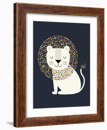 As a Lion-Andy Westface-Framed Premium Giclee Print