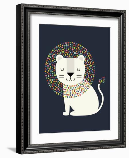 As a Lion-Andy Westface-Framed Premium Giclee Print