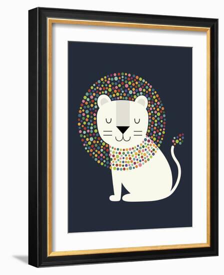 As a Lion-Andy Westface-Framed Premium Giclee Print