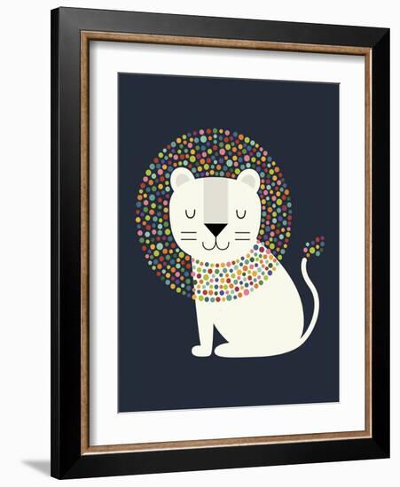 As a Lion-Andy Westface-Framed Giclee Print