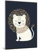 As a Lion-Andy Westface-Mounted Giclee Print