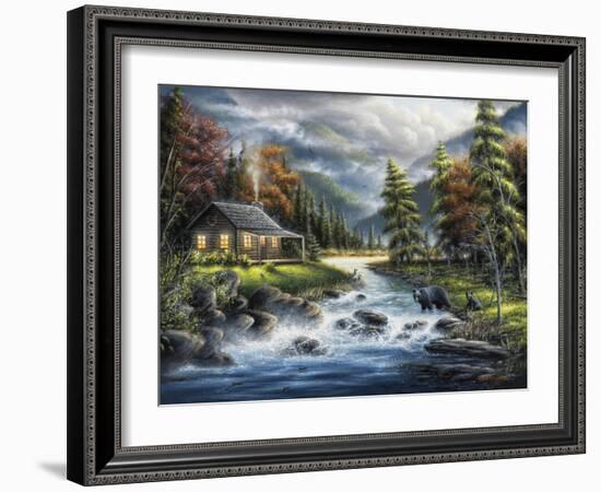 As Autumn Approaches-Chuck Black-Framed Giclee Print