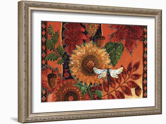 As fall nips the air-David Galchutt-Framed Giclee Print