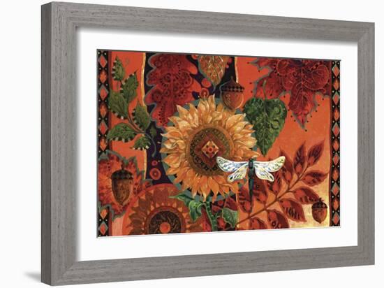 As fall nips the air-David Galchutt-Framed Giclee Print