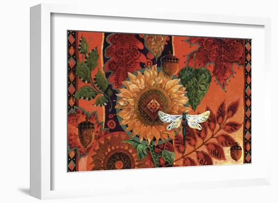 As fall nips the air-David Galchutt-Framed Giclee Print