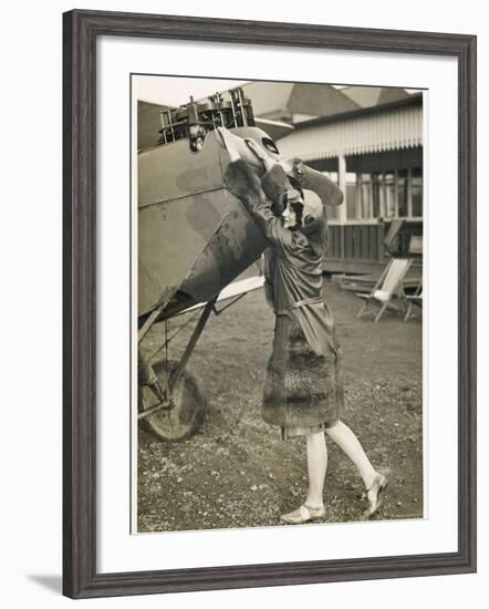 As Flying Becomes a Popular Pastime More Women Participate-null-Framed Photographic Print