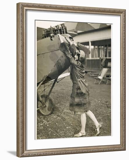 As Flying Becomes a Popular Pastime More Women Participate-null-Framed Photographic Print