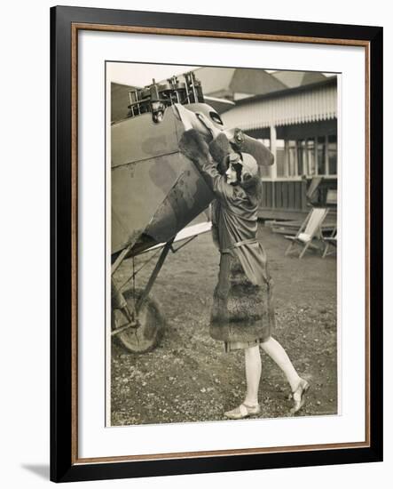 As Flying Becomes a Popular Pastime More Women Participate-null-Framed Photographic Print
