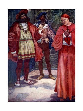 Henry Sent Wolsey Away from Court, C1529