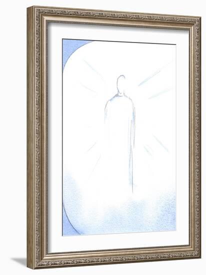 As I Praised God, on the Feast of the Immaculate Conception, I Saw the Risen Christ Radiant and Joy-Elizabeth Wang-Framed Giclee Print