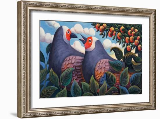 'As I Was Telling You'-Jerzy Marek-Framed Giclee Print