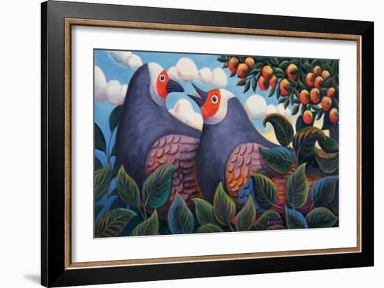 'As I Was Telling You'-Jerzy Marek-Framed Giclee Print