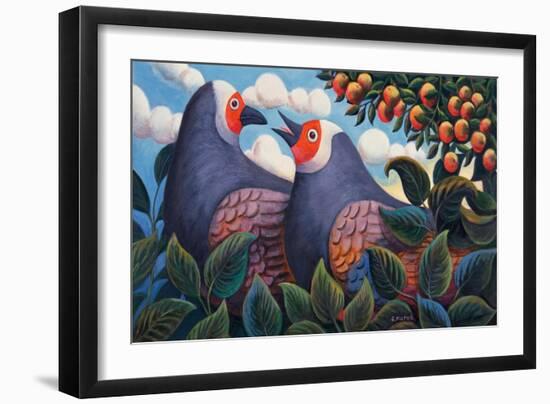 'As I Was Telling You'-Jerzy Marek-Framed Giclee Print