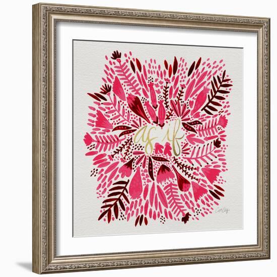 As If - Pink-Cat Coquillette-Framed Giclee Print