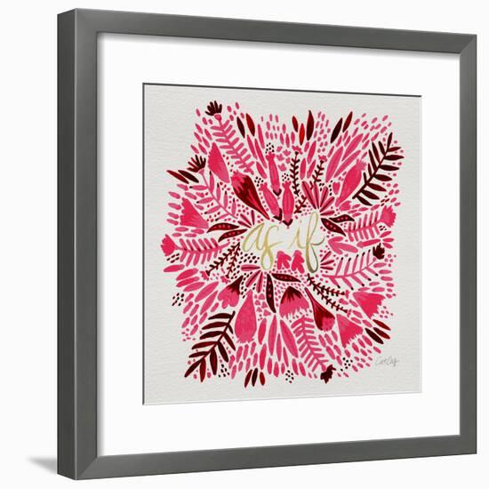 As If - Pink-Cat Coquillette-Framed Giclee Print