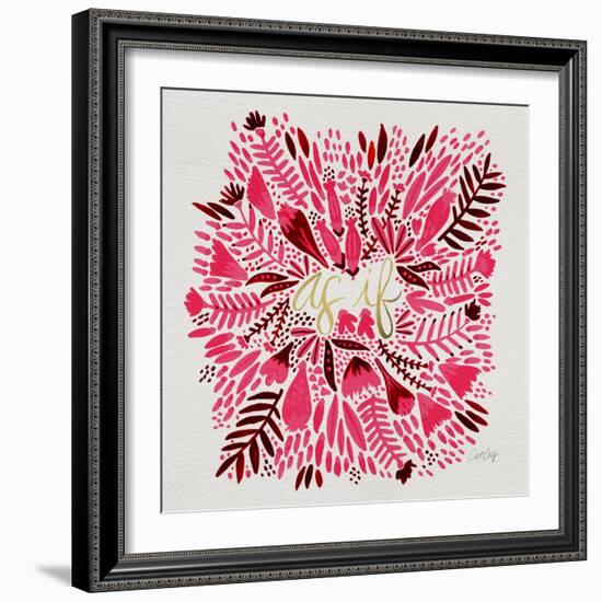 As If - Pink-Cat Coquillette-Framed Giclee Print