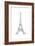 As the French Say…Eiffel Tower-Marion De Lauzun-Framed Premium Giclee Print